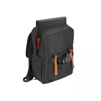 Batoh pro nb Natec NIALA 15,6", 18 L, černá - oranžová Batoh pro nb Natec NIALA 15,6", 18 L, černá - oranžová
