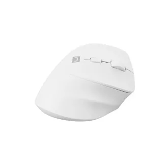 Bezdrátová myš Natec CRAKE 2/Kancelářská/Optická/2 400 DPI/USB+BT/Bílá/Vertikální/Optická/Pro pravák Bezdrátová myš Natec CRAKE 2/Kancelářská/Optická/2 400 DPI/USB+BT/Bílá/Vertikální/Optická/Pro pravák