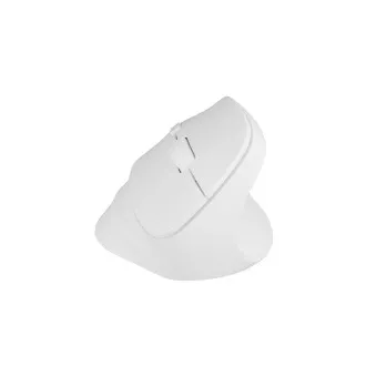Bezdrátová myš Natec CRAKE 2/Kancelářská/Optická/2 400 DPI/USB+BT/Bílá/Vertikální/Optická/Pro pravák Bezdrátová myš Natec CRAKE 2/Kancelářská/Optická/2 400 DPI/USB+BT/Bílá/Vertikální/Optická/Pro pravák