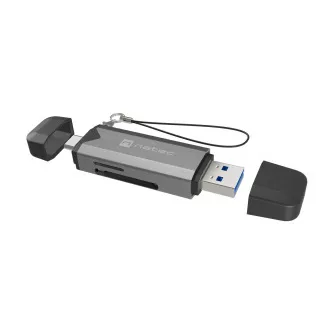 Čtečka karet Natec SCARAB 3 USB-A + USB-C 3.1 GEN 1/microSD/microSDHC/microSDXC/SD/SDHC/SDXC/T-Flash Čtečka karet Natec SCARAB 3 USB-A + USB-C 3.1 GEN 1/microSD/microSDHC/microSDXC/SD/SDHC/SDXC/T-Flash