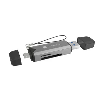 Čtečka karet Natec SCARAB 3 USB-A + USB-C 3.1 GEN 1/microSD/microSDHC/microSDXC/SD/SDHC/SDXC/T-Flash Čtečka karet Natec SCARAB 3 USB-A + USB-C 3.1 GEN 1/microSD/microSDHC/microSDXC/SD/SDHC/SDXC/T-Flash