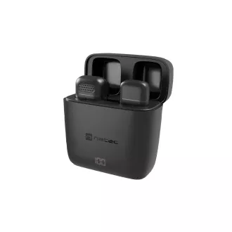 Mobilní bezdrátový mikrofon Natec HOPPER LAVALIER USB-C Mobilní bezdrátový mikrofon Natec HOPPER LAVALIER USB-C