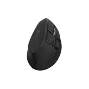 Vertikální bezdrátová myš Natec EUPHONIE PRO/Vertikální/Blue Sense/Pro praváky/4 000 DPI/USB+BT/Čern
