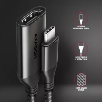 AXAGON RVC-HI2M, USB-C -> HDMI 2.0a redukce / adaptér, 4K/60Hz HDR10 AXAGON RVC-HI2M, USB-C -> HDMI 2.0a redukce / adaptér, 4K/60Hz HDR10