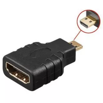 PremiumCord Adapter HDMI-A - micro HDMI-D, F/M PremiumCord Adapter HDMI-A - micro HDMI-D, F/M