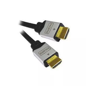 PremiumCord kabel HDMI M/M, zlac.a kovové HQ, 3m PremiumCord kabel HDMI M/M, zlac.a kovové HQ, 3m