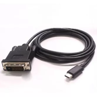 PremiumCord Kabel USB-C na DVI, FullHD@60Hz, 1,8m PremiumCord Kabel USB-C na DVI, FullHD@60Hz, 1,8m
