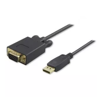 PremiumCord DisplayPort na VGA kabel 2m M/M PremiumCord DisplayPort na VGA kabel 2m M/M