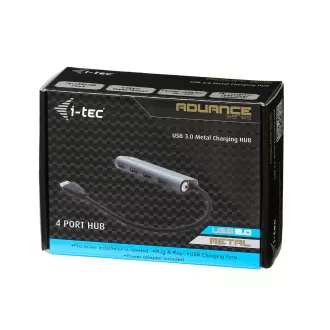 i-tec USB 3.0 Metal Charging HUB 4 Port i-tec USB 3.0 Metal Charging HUB 4 Port