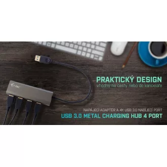i-tec USB 3.0 Metal Charging HUB 4 Port i-tec USB 3.0 Metal Charging HUB 4 Port