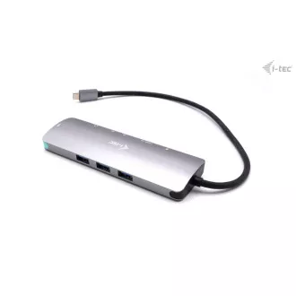 i-tec USB-C Metal Nano Docking Station 4K HDMI LAN, Power Delivery 100 W + Charger 100W (bundle) i-tec USB-C Metal Nano Docking Station 4K HDMI LAN, Power Delivery 100 W + Charger 100W (bundle)