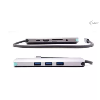 i-tec USB-C Metal Nano Docking Station 4K HDMI LAN, Power Delivery 100 W + Charger 100W (bundle) i-tec USB-C Metal Nano Docking Station 4K HDMI LAN, Power Delivery 100 W + Charger 100W (bundle)