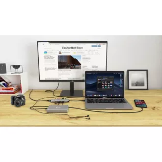 i-tec USB-C Metal Nano Docking Station 4K HDMI LAN, Power Delivery 100 W + Charger 100W (bundle) i-tec USB-C Metal Nano Docking Station 4K HDMI LAN, Power Delivery 100 W + Charger 100W (bundle)