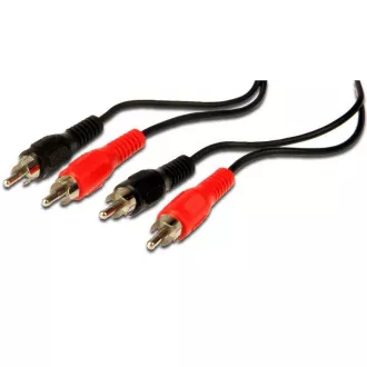 PremiumCord Kabel 2x CINCH-2x CINCH M/M 3m PremiumCord Kabel 2x CINCH-2x CINCH M/M 3m