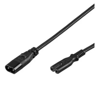 PremiumCord Kabel síťový prodlužovací IEC 60320 C7>C8 230V 2m PremiumCord Kabel síťový prodlužovací IEC 60320 C7>C8 230V 2m