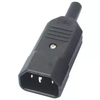 Konektor síťový 230V/M IEC C14 Konektor síťový 230V/M IEC C14