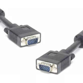 PremiumCord Kabel k monitoru HQ (Coax) 2x ferrit,SVGA 15p, DDC2,3xCoax+8žil, 10m PremiumCord Kabel k monitoru HQ (Coax) 2x ferrit,SVGA 15p, DDC2,3xCoax+8žil, 10m