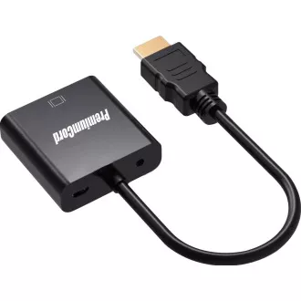 PremiumCord převodník HDMI -> VGA se zvukem PremiumCord převodník HDMI -> VGA se zvukem