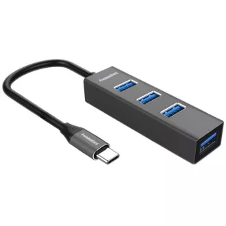 PremiumCord 5G USB Hub Type C na 4x USB 3.2 Gen 1 PremiumCord 5G USB Hub Type C na 4x USB 3.2 Gen 1