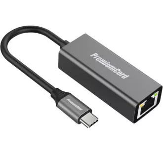 PremiumCord Převodník USB-C na Gigabit kon. RJ45 PremiumCord Převodník USB-C na Gigabit kon. RJ45