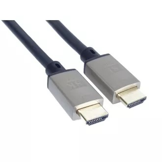 PremiumCord Ultra High Speed HDMI 2.1 kabel 8K@60Hz, 4K@120Hz délka 5m kovové pozlacené konektory PremiumCord Ultra High Speed HDMI 2.1 kabel 8K@60Hz, 4K@120Hz délka 5m kovové pozlacené konektory