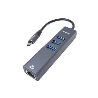 PremiumCord Adapter USB-C na Gigabit + 3x USB 3.0 PremiumCord Adapter USB-C na Gigabit + 3x USB 3.0