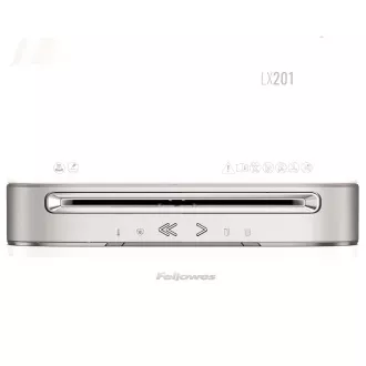 Fellowes Skartovač LX 201 bílý Fellowes Skartovač LX 201 bílý