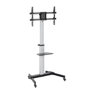 ALU pojízdný stojan Brateck FS44-46TW pro TV 37"-86" 50kg police ALU pojízdný stojan Brateck FS44-46TW pro TV 37"-86" 50kg police