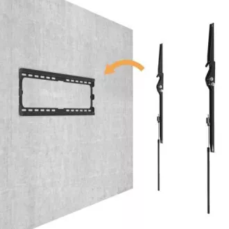 Držák Brateck KL32-44T pro TV 32"-70" 45kg Slim polohovatelný nástěnný Držák Brateck KL32-44T pro TV 32"-70" 45kg Slim polohovatelný nástěnný