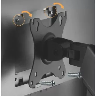 Držák monitoru Brateck LDA32-112E jedno rameno mechanická pružina nástěnný Držák monitoru Brateck LDA32-112E jedno rameno mechanická pružina nástěnný