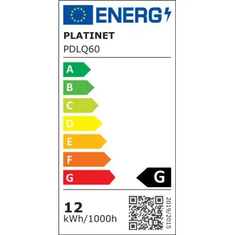 Platinet PDLQ60 stolní LED lampa 18W stmívatelná, dotykové ovládání, USB port, bílá Platinet PDLQ60 stolní LED lampa 18W stmívatelná, dotykové ovládání, USB port, bílá