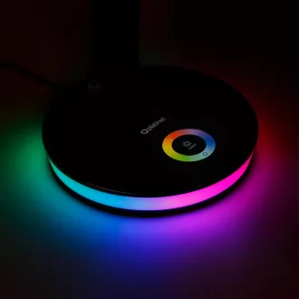 Platinet PDL400RGBW stolní LED lampa 12W stmívatelná, dotykové ovládání, USB port, bílá Platinet PDL400RGBW stolní LED lampa 12W stmívatelná, dotykové ovládání, USB port, bílá