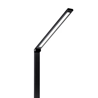 Platinet PDL888B stolní LED lampa 10W stmívatelná, bezdrátové nabíjení, USB port, černá Platinet PDL888B stolní LED lampa 10W stmívatelná, bezdrátové nabíjení, USB port, černá