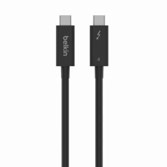 Thunderbolt 4 C-C kabel 2m, černý Thunderbolt 4 C-C kabel 2m, černý