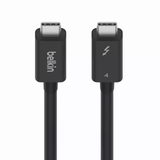 Thunderbolt 4 C-C kabel 2m, černý Thunderbolt 4 C-C kabel 2m, černý