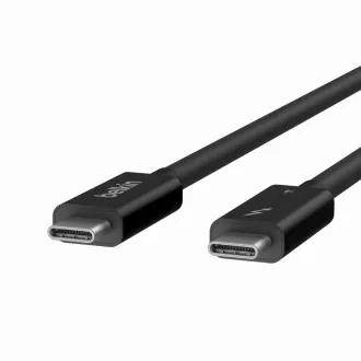 Thunderbolt 4 C-C kabel 2m, černý Thunderbolt 4 C-C kabel 2m, černý