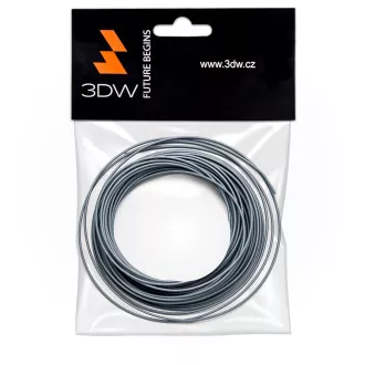 3DW - ABS filament 1,75mm stříbrná, 10m, tisk 220-250°C 3DW - ABS filament 1,75mm stříbrná, 10m, tisk 220-250°C