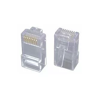 Konektor RJ45 CAT5E UTP 8p8c pro licnu 100ks bal. Konektor RJ45 CAT5E UTP 8p8c pro licnu 100ks bal.
