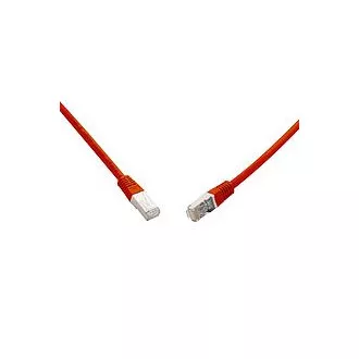 SOLARIX 10G patchkabel CAT6A SFTP LSOH 2m,červený SOLARIX 10G patchkabel CAT6A SFTP LSOH 2m,červený