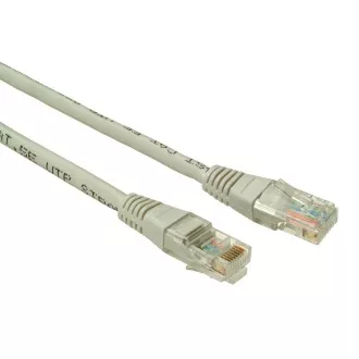 SOLARIX patch kabel CAT5E UTP PVC 1m šedý non-snag proof SOLARIX patch kabel CAT5E UTP PVC 1m šedý non-snag proof