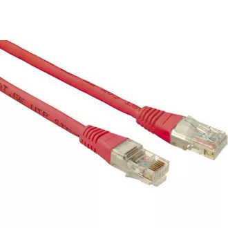 SOLARIX patch kabel CAT5E UTP PVC 3m červené SOLARIX patch kabel CAT5E UTP PVC 3m červené