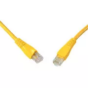 SOLARIX patch kabel CAT6 UTP PVC 0,5m žlutý snag proof