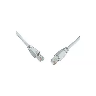 SOLARIX patch kabel CAT5E SFTP PVC 1m šedý snag proof SOLARIX patch kabel CAT5E SFTP PVC 1m šedý snag proof