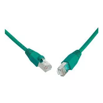 SOLARIX patch kabel CAT6 SFTP PVC 3m zelený SOLARIX patch kabel CAT6 SFTP PVC 3m zelený