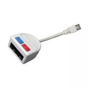 Rozdvojka počítač/počítač 2 x RJ45 UTP