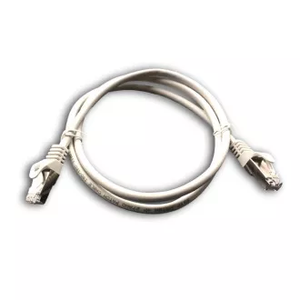 DATACOM Patch cord S/FTP CAT6A 1m šedý DATACOM Patch cord S/FTP CAT6A 1m šedý