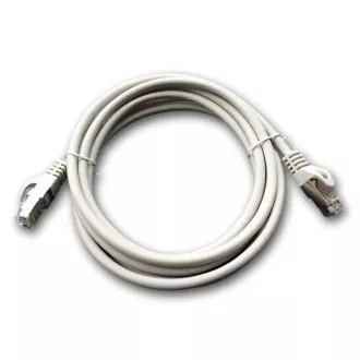 DATACOM Patch cord S/FTP CAT6A 2m šedý DATACOM Patch cord S/FTP CAT6A 2m šedý
