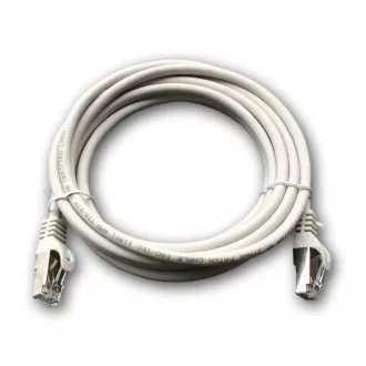 DATACOM Patch cord S/FTP CAT6A 3m šedý DATACOM Patch cord S/FTP CAT6A 3m šedý
