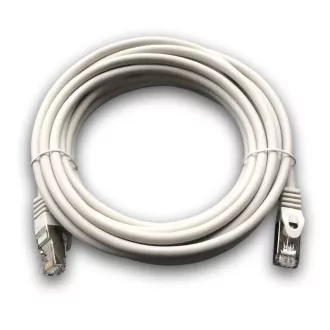 DATACOM Patch cord S/FTP CAT6A 5m šedý DATACOM Patch cord S/FTP CAT6A 5m šedý