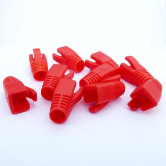 DATACOM krytka pro RJ45 (CAT6A,CAT7)červený (10ks) DATACOM krytka pro RJ45 (CAT6A,CAT7)červený (10ks)